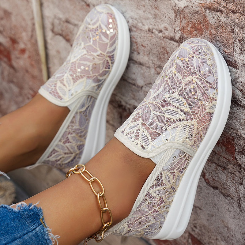 Vintage inspirierte Orthopädische Sneakers