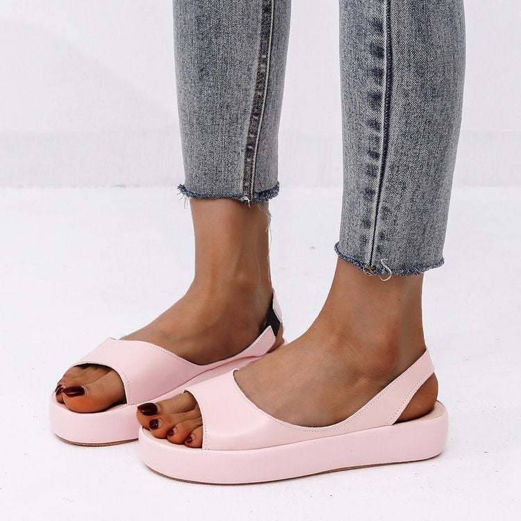 Vintage inspirierte Orthopädische Sandalen