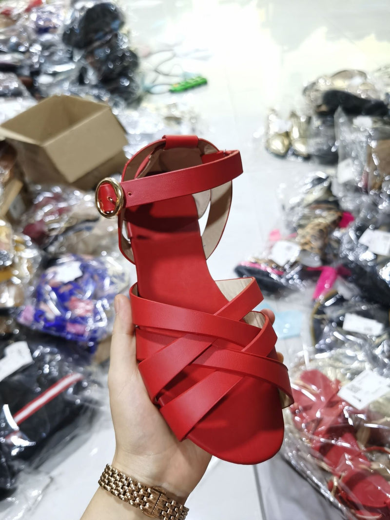 Vintage inspirierte Orthopädische Sandalen