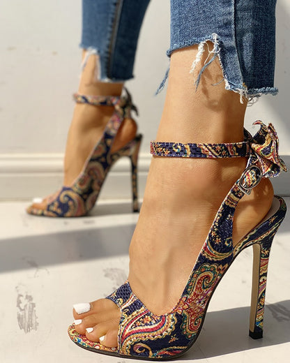 Vintage inspirierte Orthopädische Sandalen