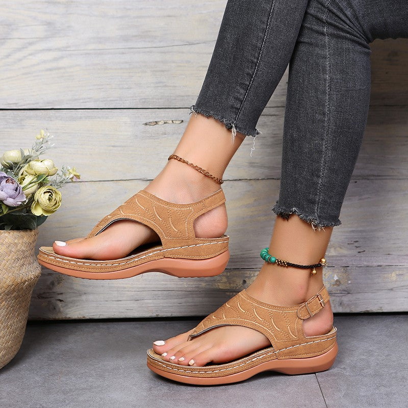 Vintage inspirierte Orthopädische Sandalen
