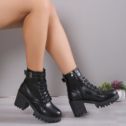 Vintage inspirierte Orthopädische Stiefel