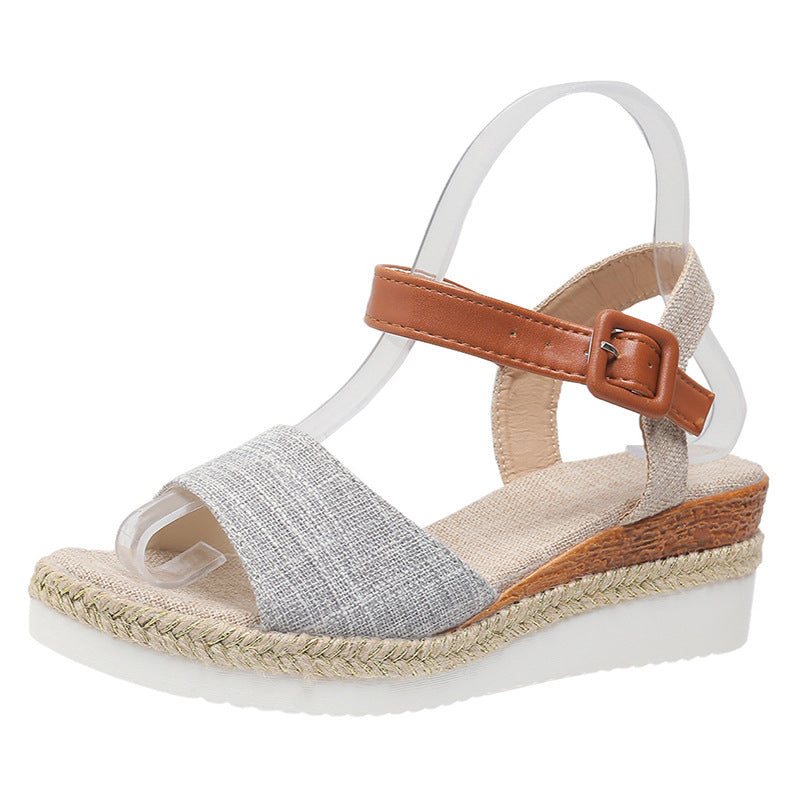 Vintage inspirierte Orthopädische Sandalen