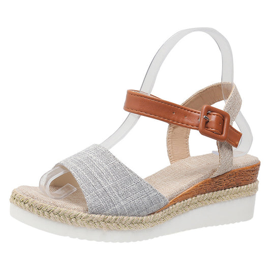 Vintage inspirierte Orthopädische Sandalen