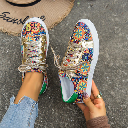 Vintage inspirierte Orthopädische Sneakers