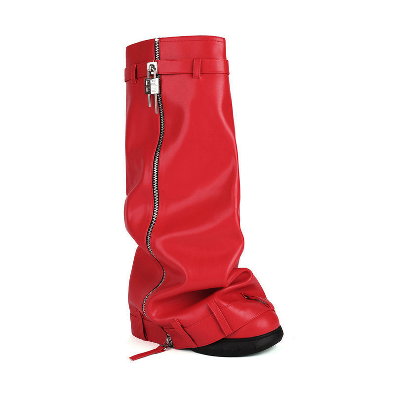 Vintage inspirierte Orthopädische Stiefel
