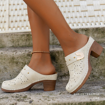 Vintage inspirierte Orthopädische Sandalen