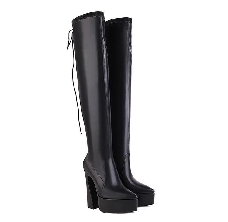 Anmutige Orthopädische Stiefel für modernen Look