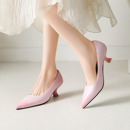 Anmutige Orthopädische Absatzschuhe für modernen Look