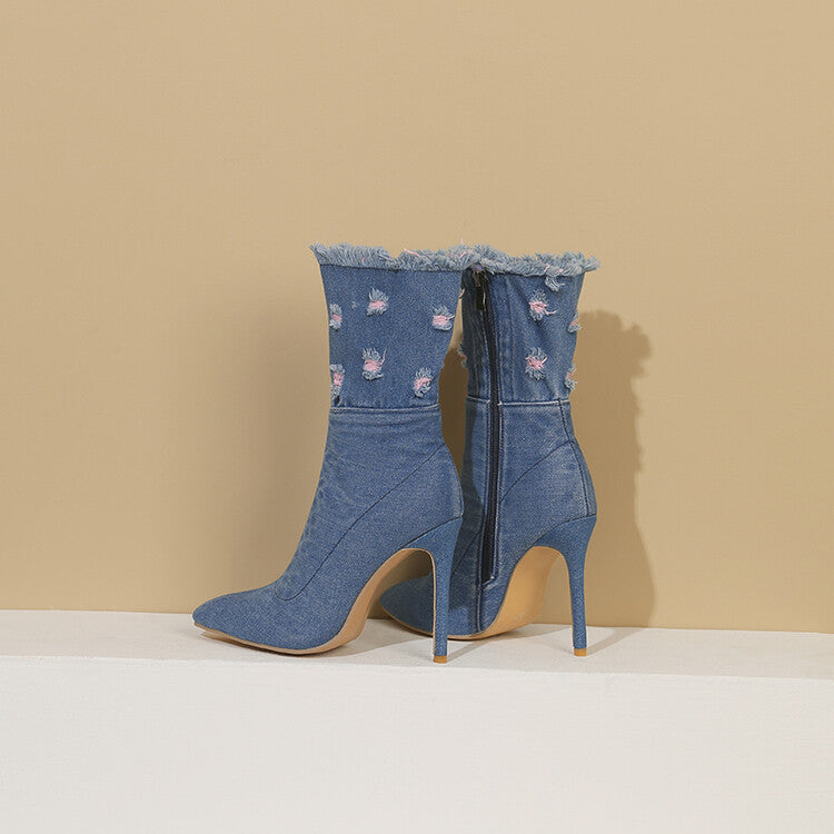 Vintage inspirierte Orthopädische Stiefel