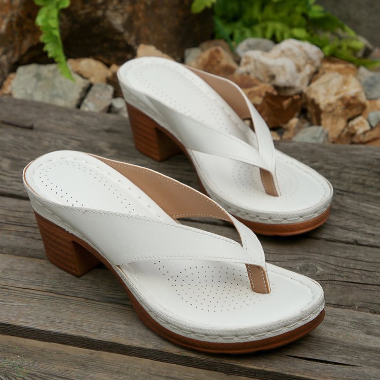 Vintage inspirierte Orthopädische Sandalen