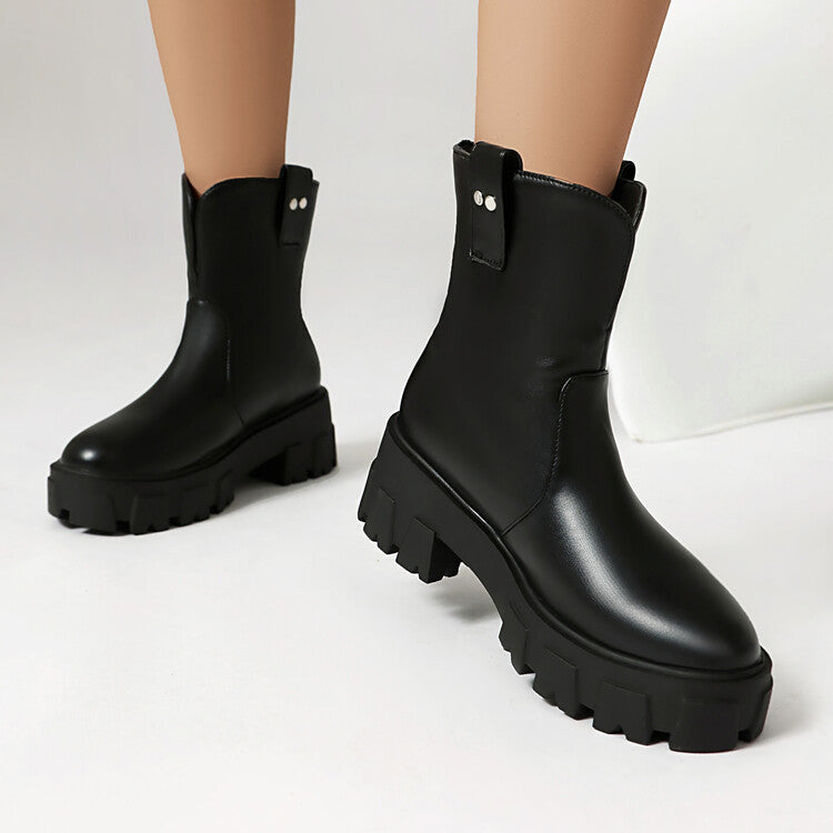 Vintage inspirierte Orthopädische Stiefel