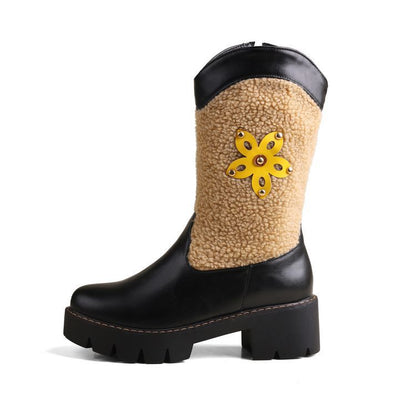 Vintage inspirierte Orthopädische Stiefel