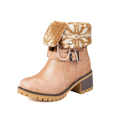 Anmutige Orthopädische Stiefel für modernen Look