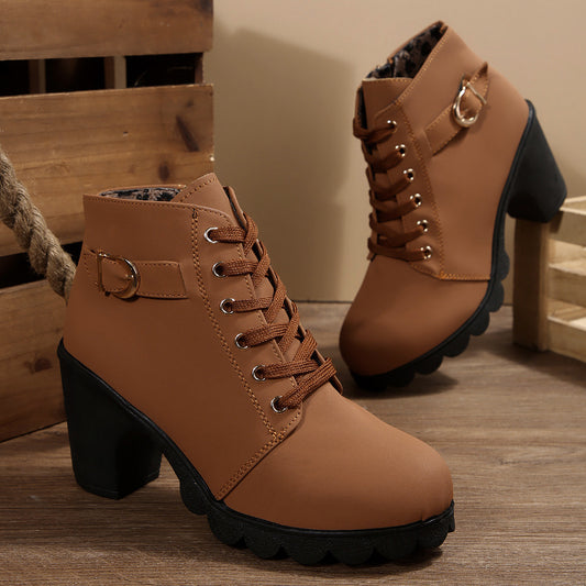 Vintage inspirierte Orthopädische Stiefel