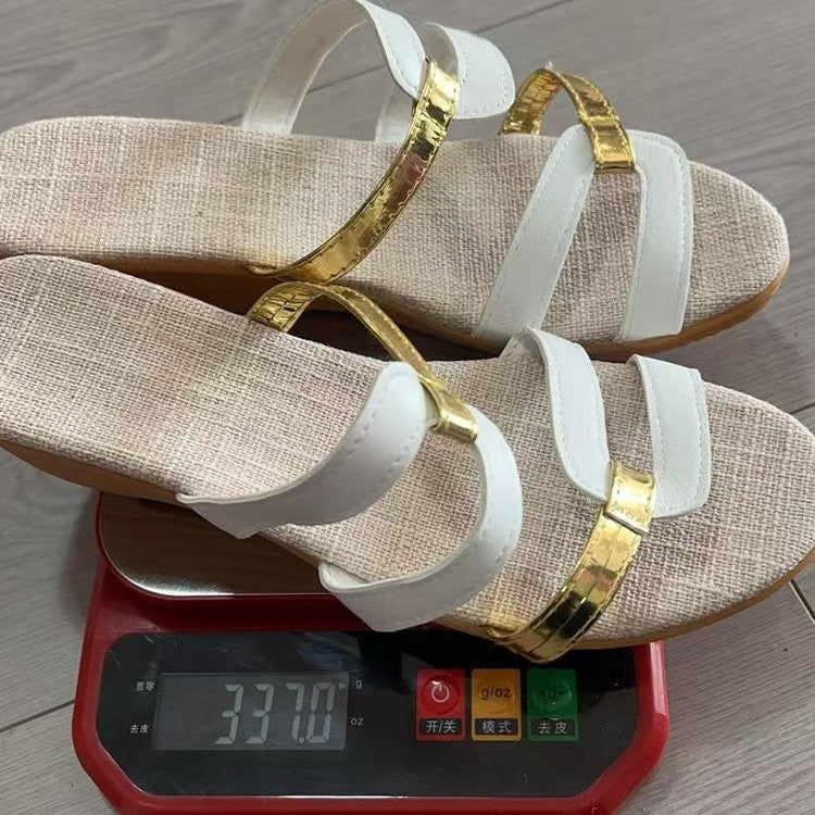 Vintage inspirierte Orthopädische Sandalen
