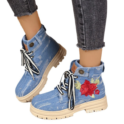 Vintage inspirierte Orthopädische Stiefel