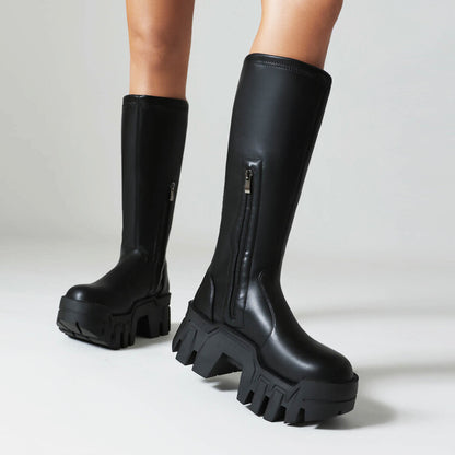 Klassische Orthopädische Stiefel mit zeitlosem Stil