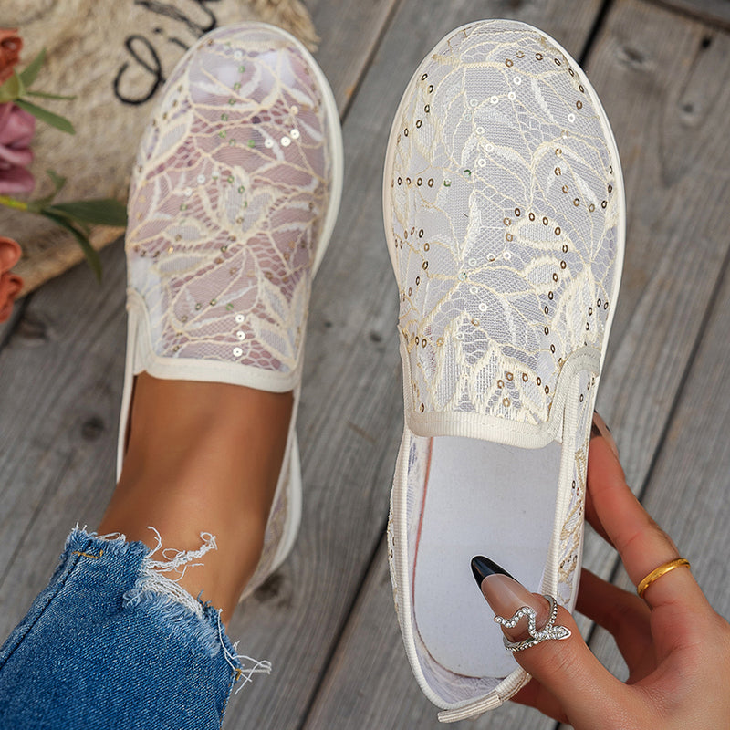 Vintage inspirierte Orthopädische Sneakers