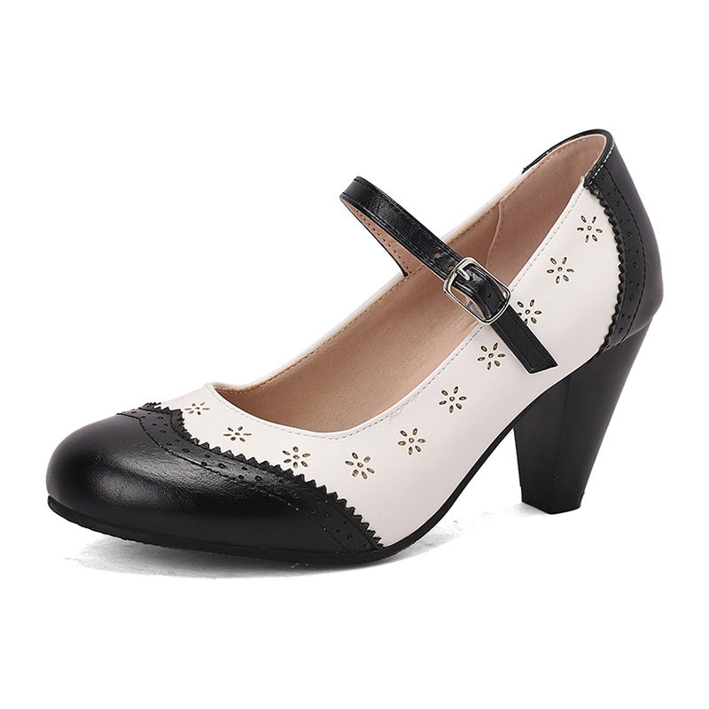 Vintage inspirierte Orthopädische Schuhe