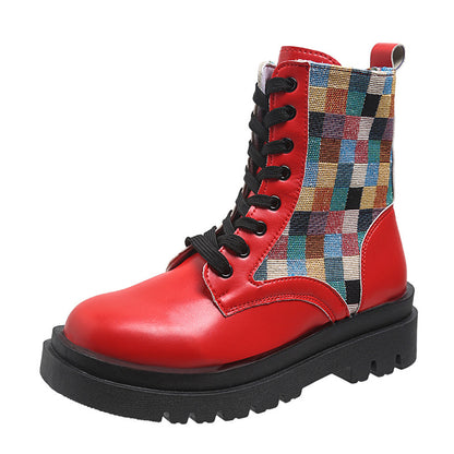 Vintage inspirierte Orthopädische Stiefel
