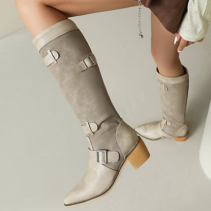 Vintage inspirierte Orthopädische Stiefel