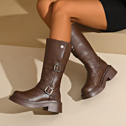 Vintage inspirierte Orthopädische Stiefel