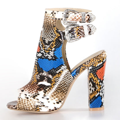 Vintage inspirierte Orthopädische Sandalen