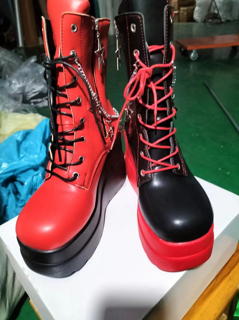Klassische Orthopädische Stiefel mit zeitlosem Stil