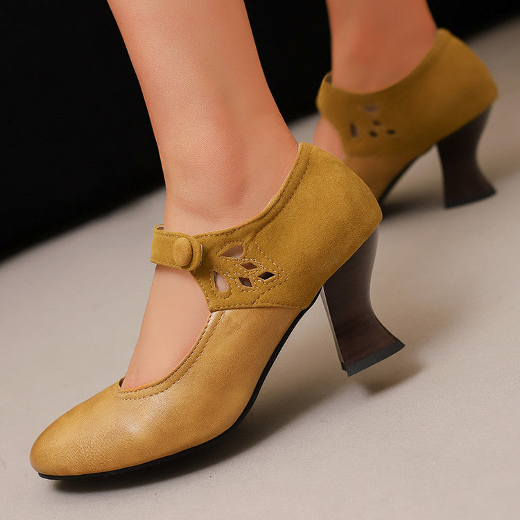 Schicke Orthopädische Absatzschuhe mit einzigartigem Design