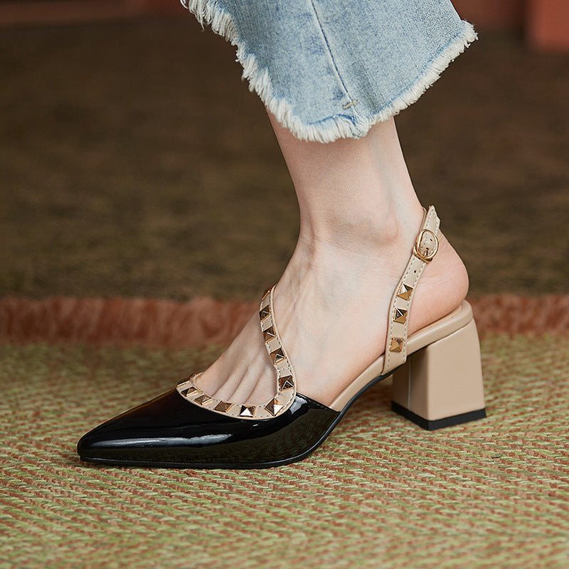 Vintage inspirierte Orthopädische Sandalen