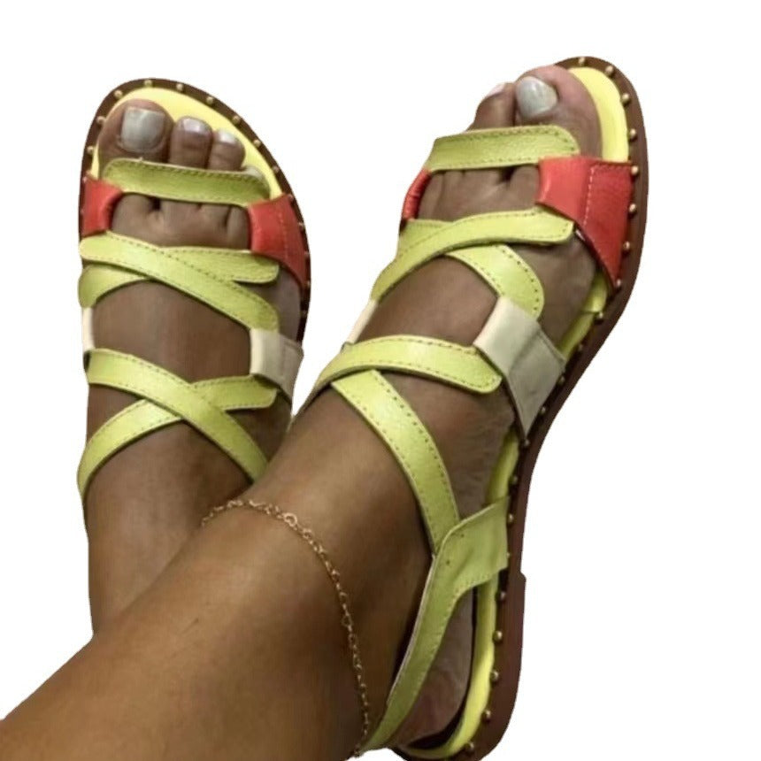 Vintage inspirierte Orthopädische Sandalen