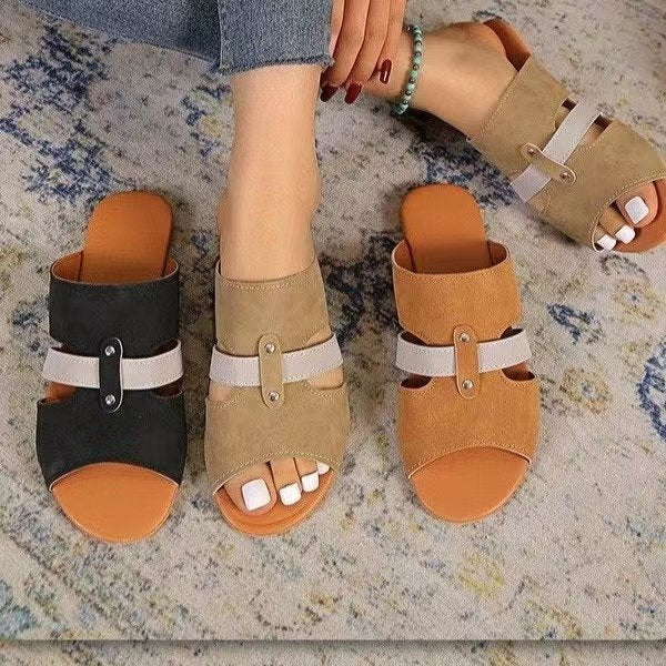 Vintage inspirierte Orthopädische Sandalen