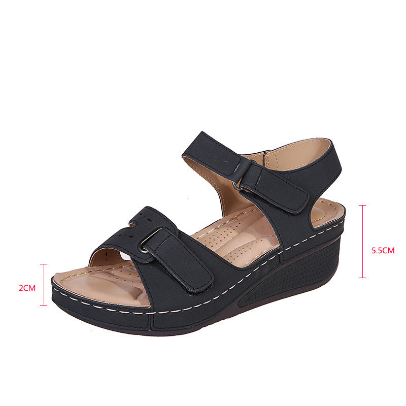 Klassische Orthopädische Sandalen mit zeitlosem Stil
