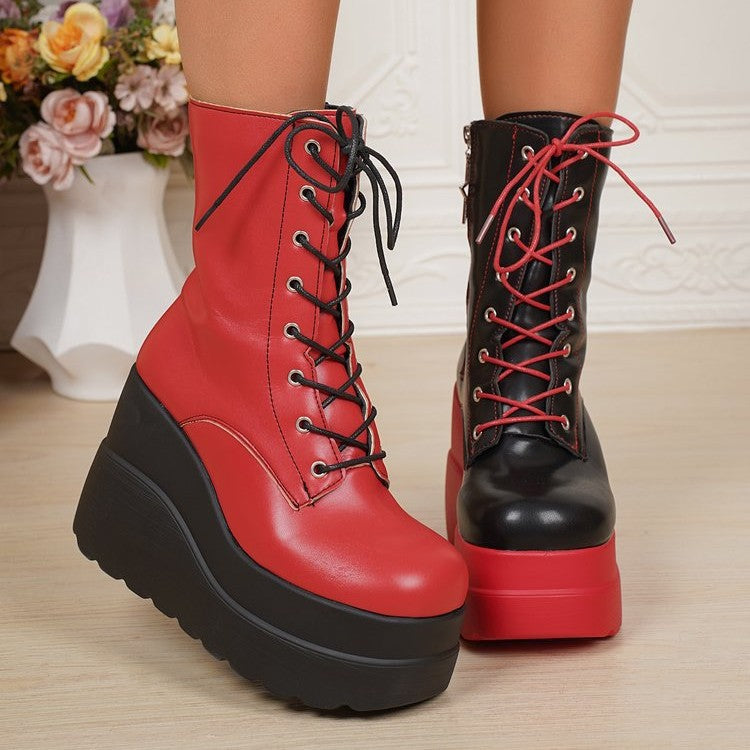 Klassische Orthopädische Stiefel mit zeitlosem Stil