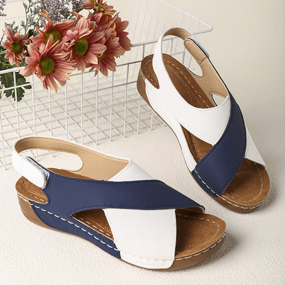 Vintage inspirierte Orthopädische Sandalen