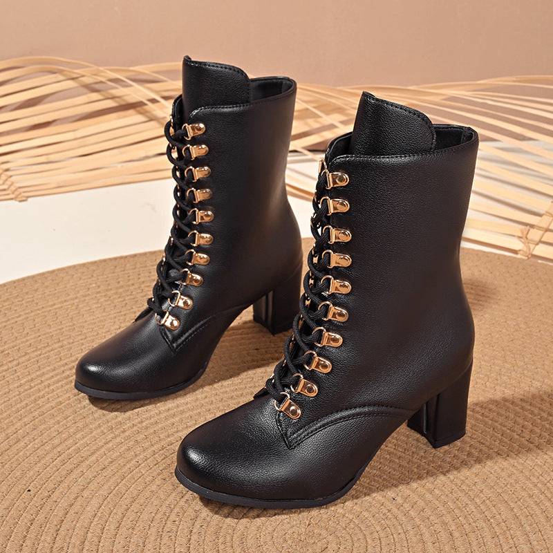 Vintage inspirierte Orthopädische Stiefel