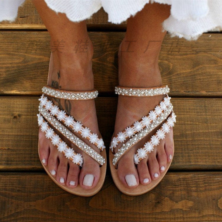 Vintage inspirierte Orthopädische Sandalen