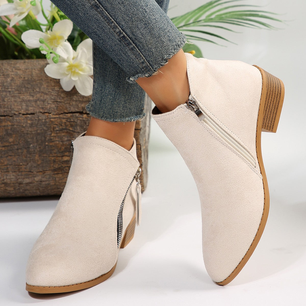 Schicke Orthopädische Stiefel mit einzigartigem Design