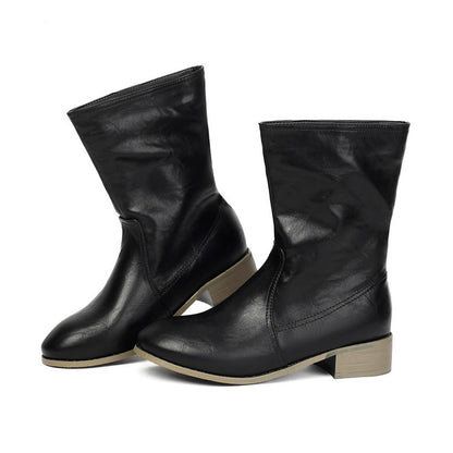 Klassische Orthopädische Stiefel mit zeitlosem Stil