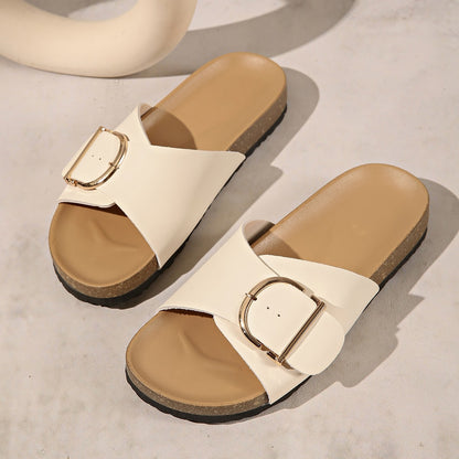 Klassische Orthopädische Sandalen mit zeitlosem Stil