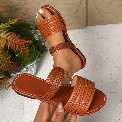 Klassische Orthopädische Sandalen mit zeitlosem Stil