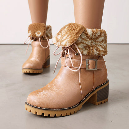 Anmutige Orthopädische Stiefel für modernen Look