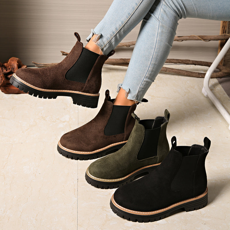 Klassische Orthopädische Stiefel mit zeitlosem Stil