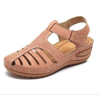 Klassische Orthopädische Sandalen mit zeitlosem Stil