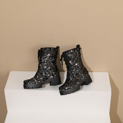 Klassische Orthopädische Stiefel mit zeitlosem Stil