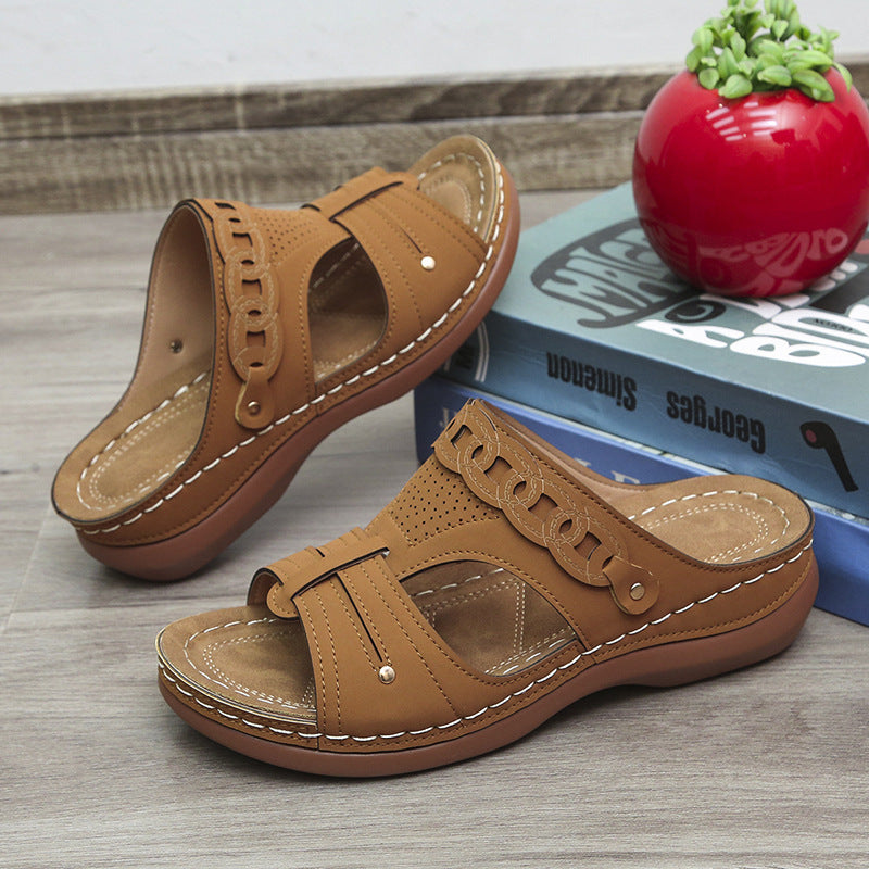 Anmutige Orthopädische Sandalen für modernen Look