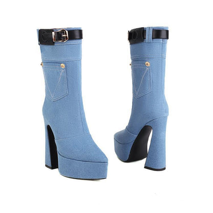 Schicke Orthopädische Stiefel mit einzigartigem Design