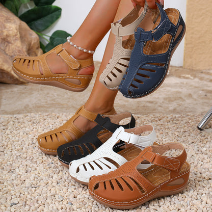 Klassische Orthopädische Sandalen mit zeitlosem Stil