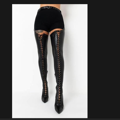 Vintage-inspirierte orthopädische Stiefel